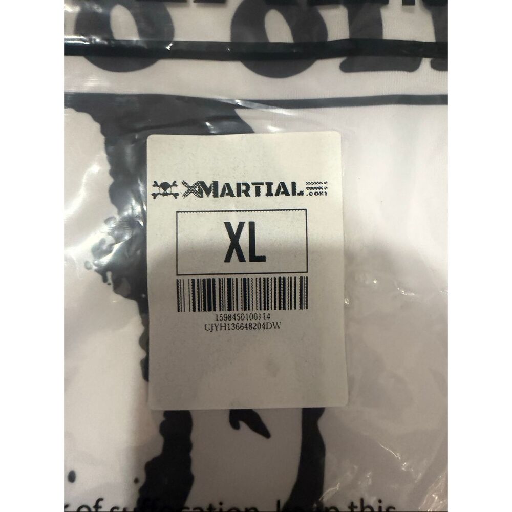NWT Martial TOO OLD BJJ RASH GUARD- size xl - Picture 5 of 5